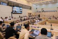 Rapat Dengar Pendapat (RDP) dengan Komisi II DPR RI di Gedung Nusantara, Senin (8/9/2025).