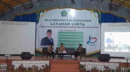 Silaturahim dan Sosialisasi Layanan Cinta.
