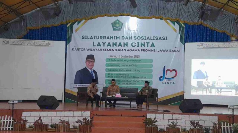 Silaturahim dan Sosialisasi Layanan Cinta.