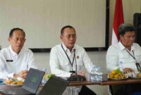 Inspektur Wilayah I Kementerian ATR/BPN, Dr. Arief Muliawan, S.H., M.H., QGIA. Didampingi Joko Widodo, S.H., M.H, kunjungi Kantah Ciamis.