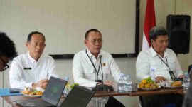 Inspektur Wilayah I Kementerian ATR/BPN, Dr. Arief Muliawan, S.H., M.H., QGIA. Didampingi Joko Widodo, S.H., M.H, kunjungi Kantah Ciamis.