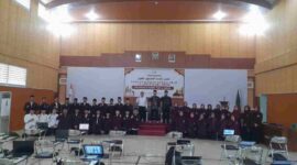 Ujian Kualifikasi Bahasa Arab yang digelar Afwaja Center di MAN Darussalam Ciamis, Senin (15/9/2025).