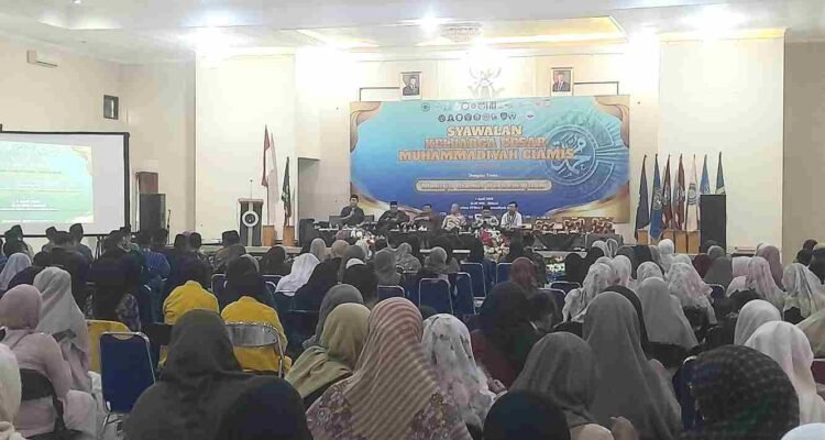 Syawalan Pimpinan Daerah Muhammaidyah Ciamis di STIKES Muhammadiyah, Sabtu (4/3/2026).