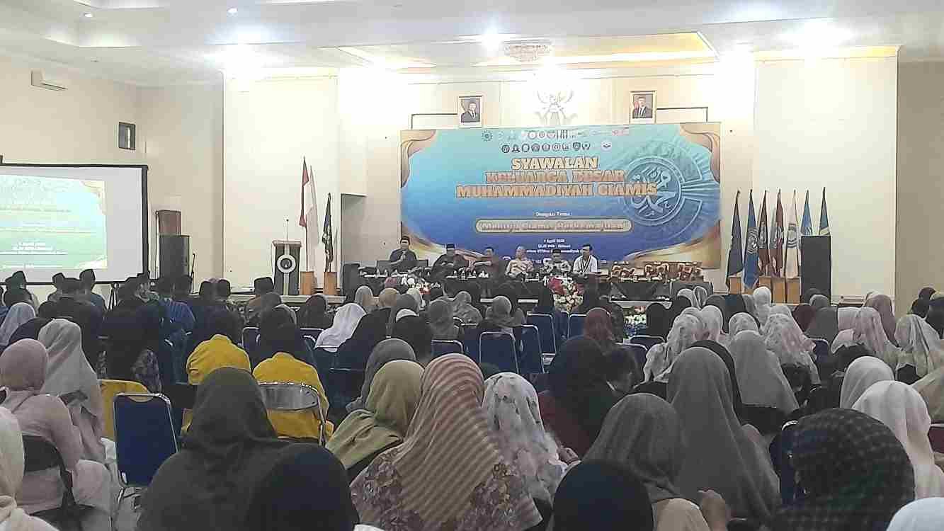 Syawalan Muhammadiyah Syawalan Pimpinan Daerah Muhammaidyah Ciamis di STIKES Muhammadiyah, Sabtu (4/3/2026).